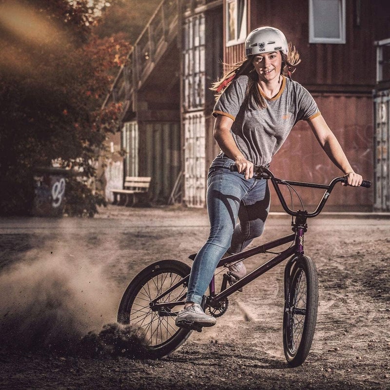 TSG Evolution Bike & Skate Helmet w/Snug Fit | for Cycling, BMX, Skateboarding, Rollerblading, Roller Derby, E-Boarding, E-Skating, Longboarding, Park Skating, Urban - Image 4
